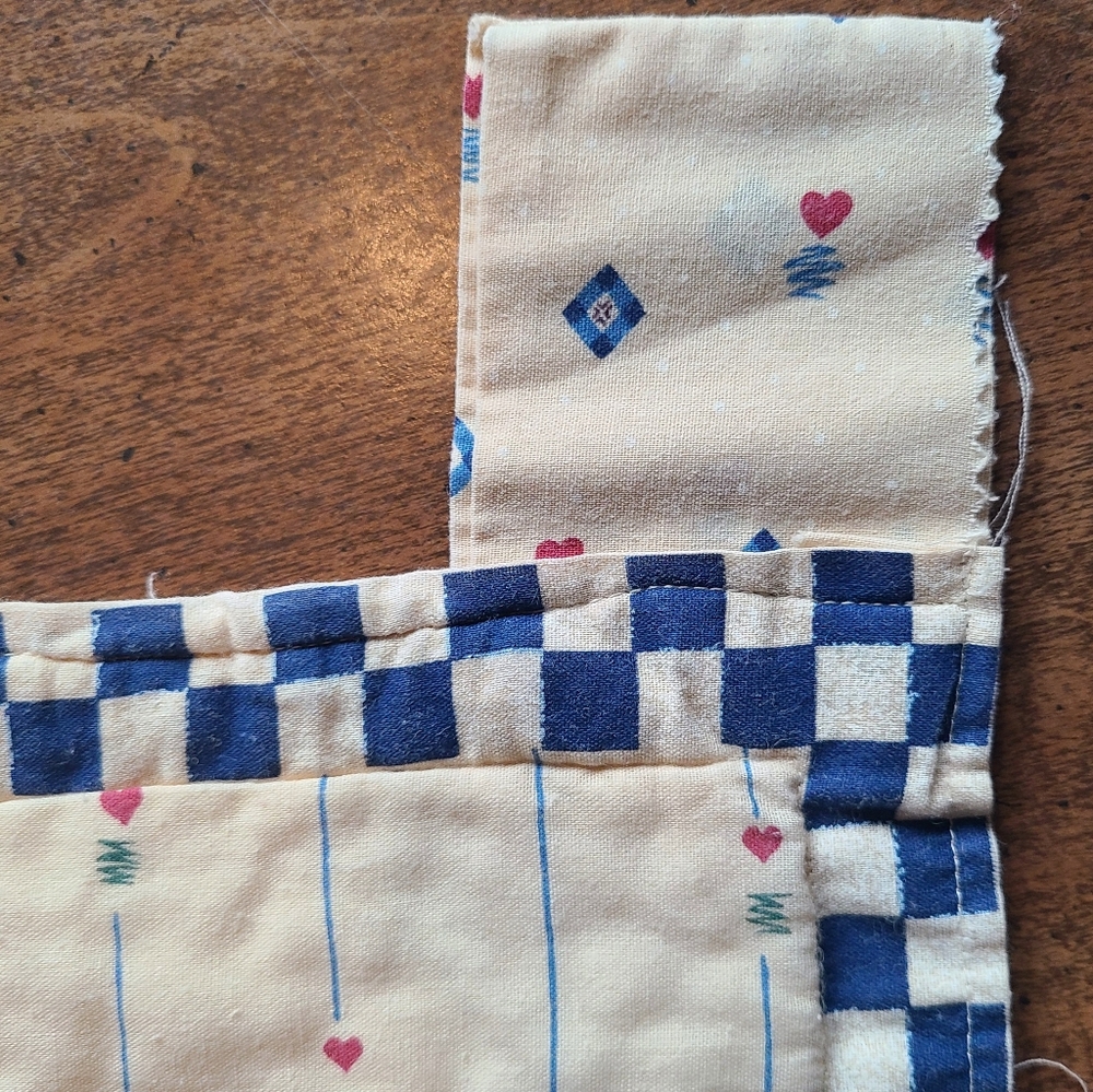 Vtg Raggedy Ann & Andy Baby Quilt Wall Hanging Throw Blanket Nursery Handmade - Picture 10 of 15